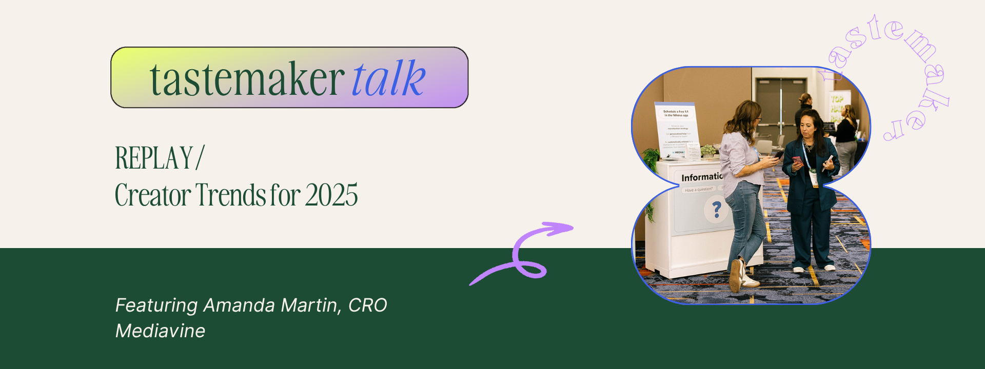 mediavine podcast title graphic